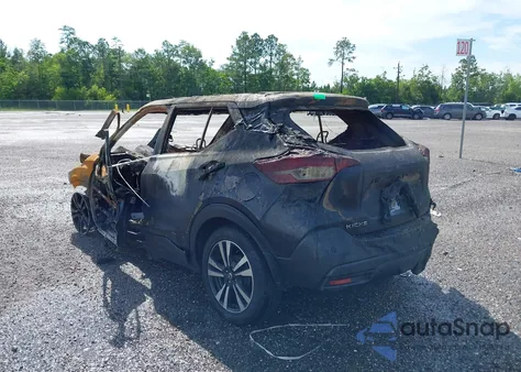 2020 Nissan Kicks Sv Xtronic Cvt from USA, damaged, VIN 3N1CP5CV0LL536681